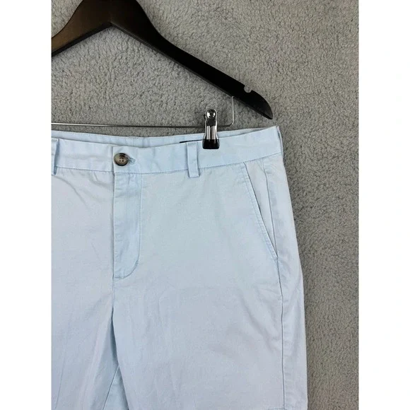 Vineyard Vines Shorts Mens 33 x 11 Sky Blue Performance Stretch Golf Chino Short - Picture 3 of 12